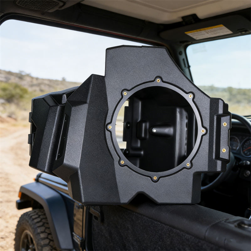 滚塑加工定制车载音响箱体外壳